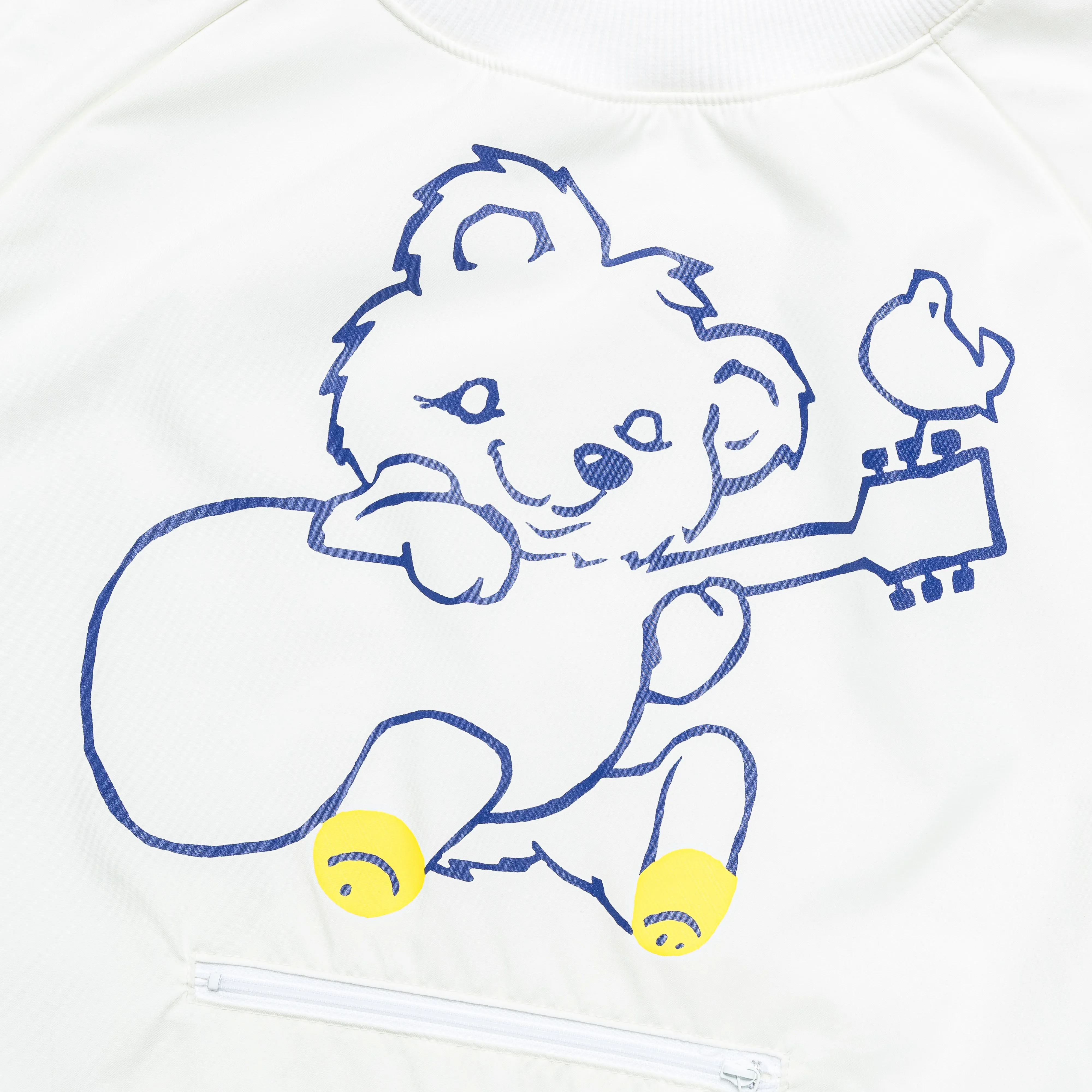 30/-SWTKnit COOKIE Pocket GOLF SWT(LittleBear&Harmony) - White