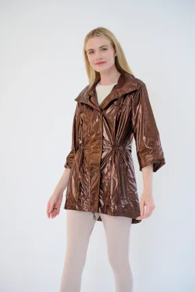 5809NCMcb Anorak Metallic Rain Jacket