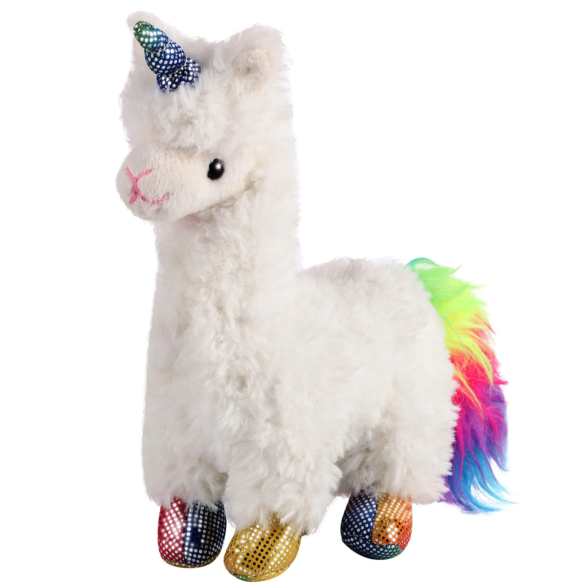 8" Plush Unicorn Stuffed Animal Toys - Rainbow Unicorn Toys 4 Piece Cute Stuffed