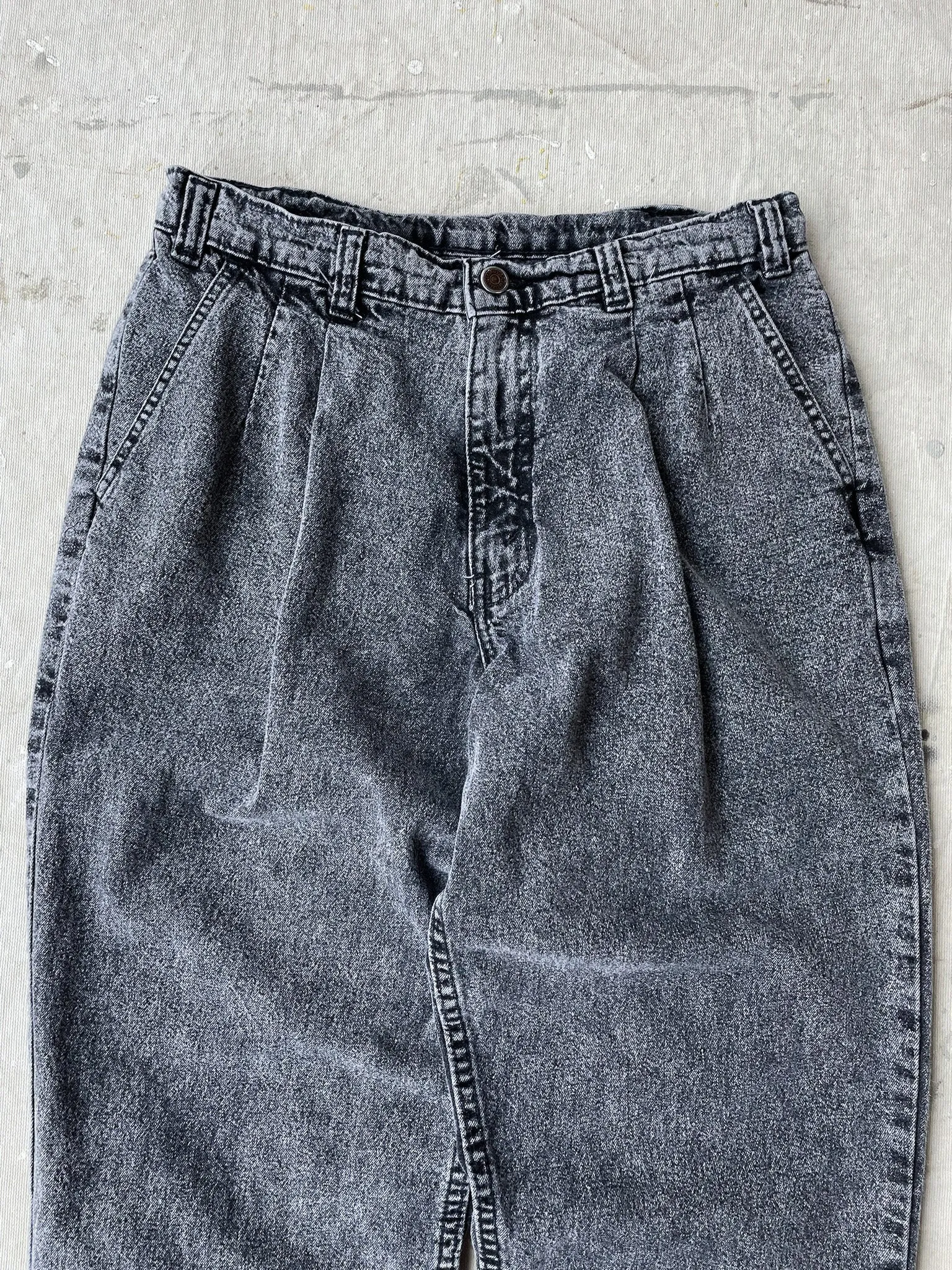 90's Silvertab Pleated Jeans—[30x30]