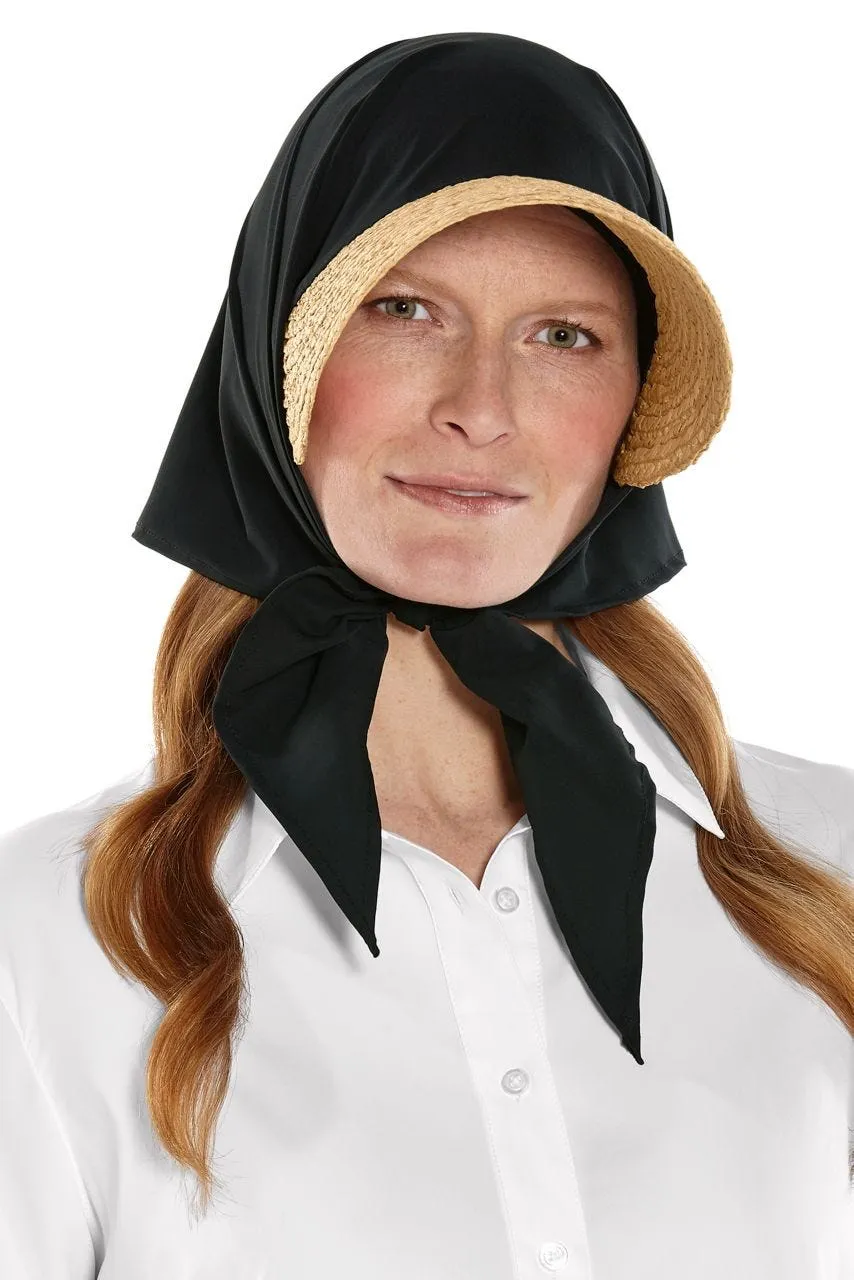 Abril Scarf Hat | Black