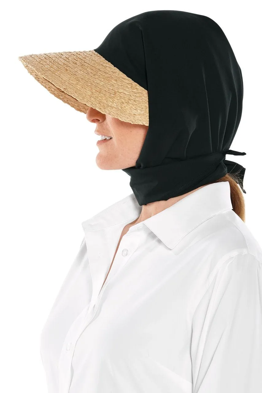 Abril Scarf Hat | Black