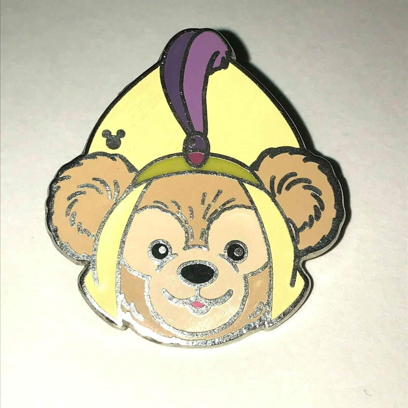 ALADDIN Duffy's Duffy Hats Teddy Bear Hat 2013 Hidden Mickey Disney Pin 94984