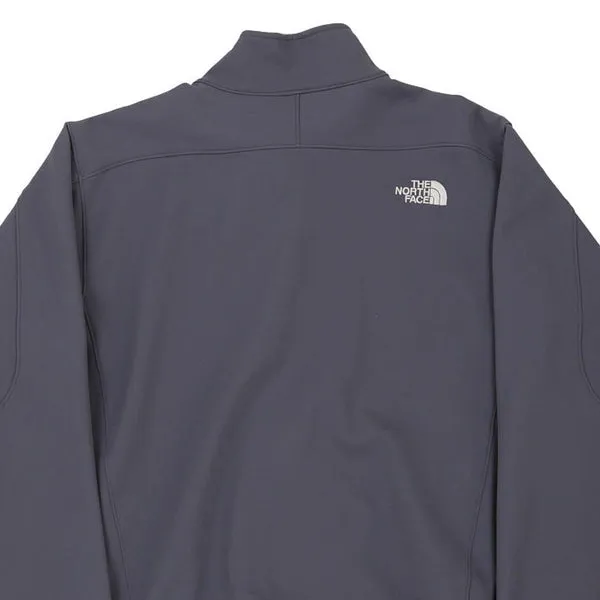 Apex The North Face Fleece Jacket - Large Grey Polyester