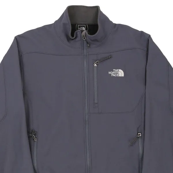 Apex The North Face Fleece Jacket - Large Grey Polyester