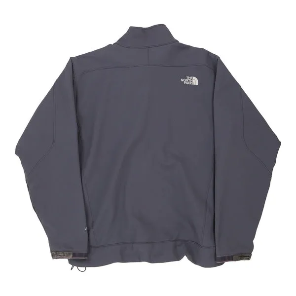 Apex The North Face Fleece Jacket - Large Grey Polyester