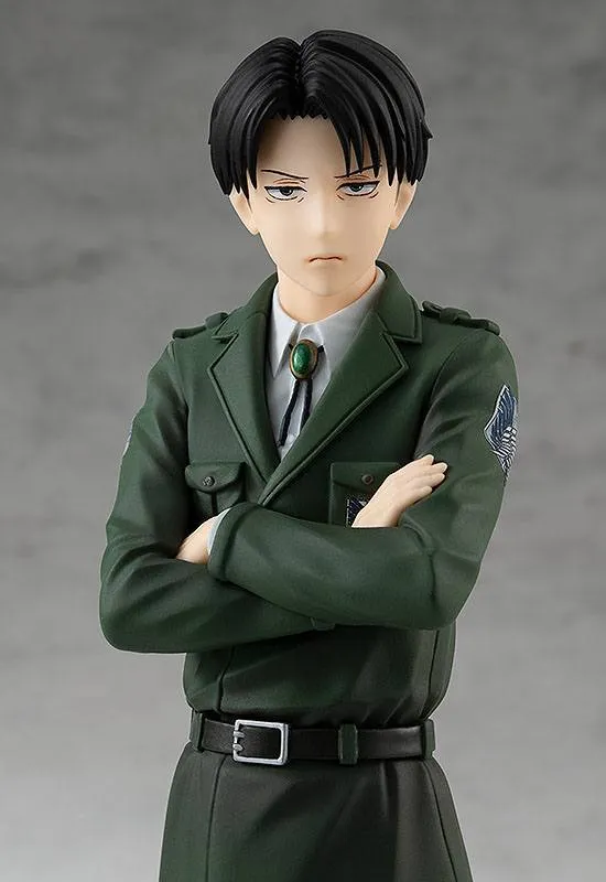 attack on titan pop up parade pvc statue levi 17 cm  statues  attack  statue