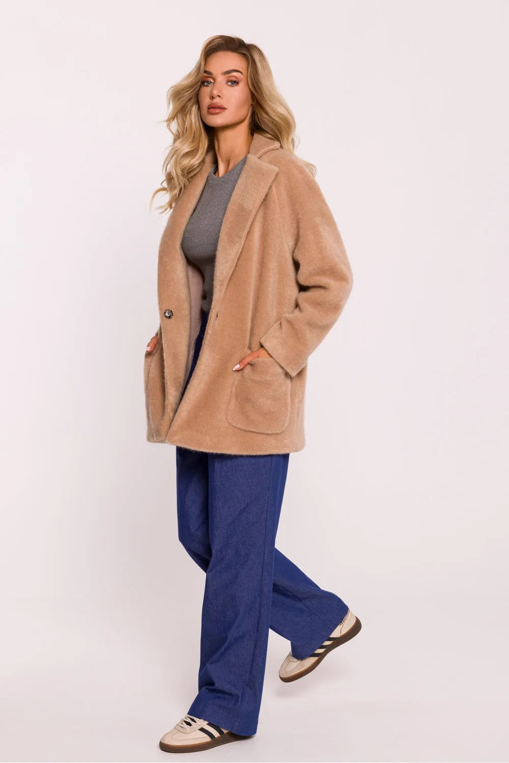 beige - Coat model 199654 Moe