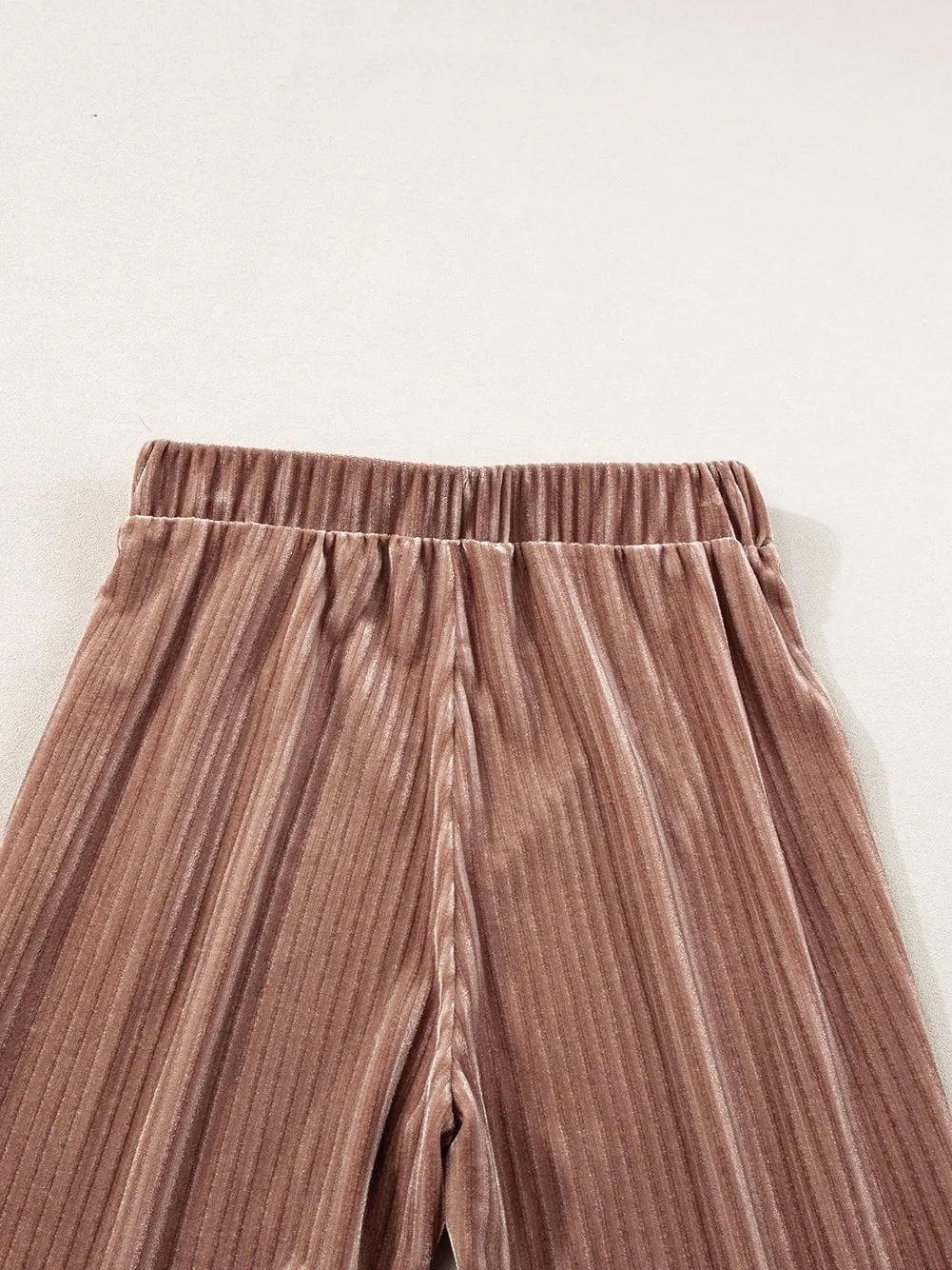 Beige corduroy pants