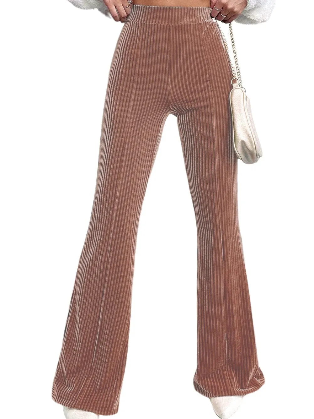 Beige corduroy pants