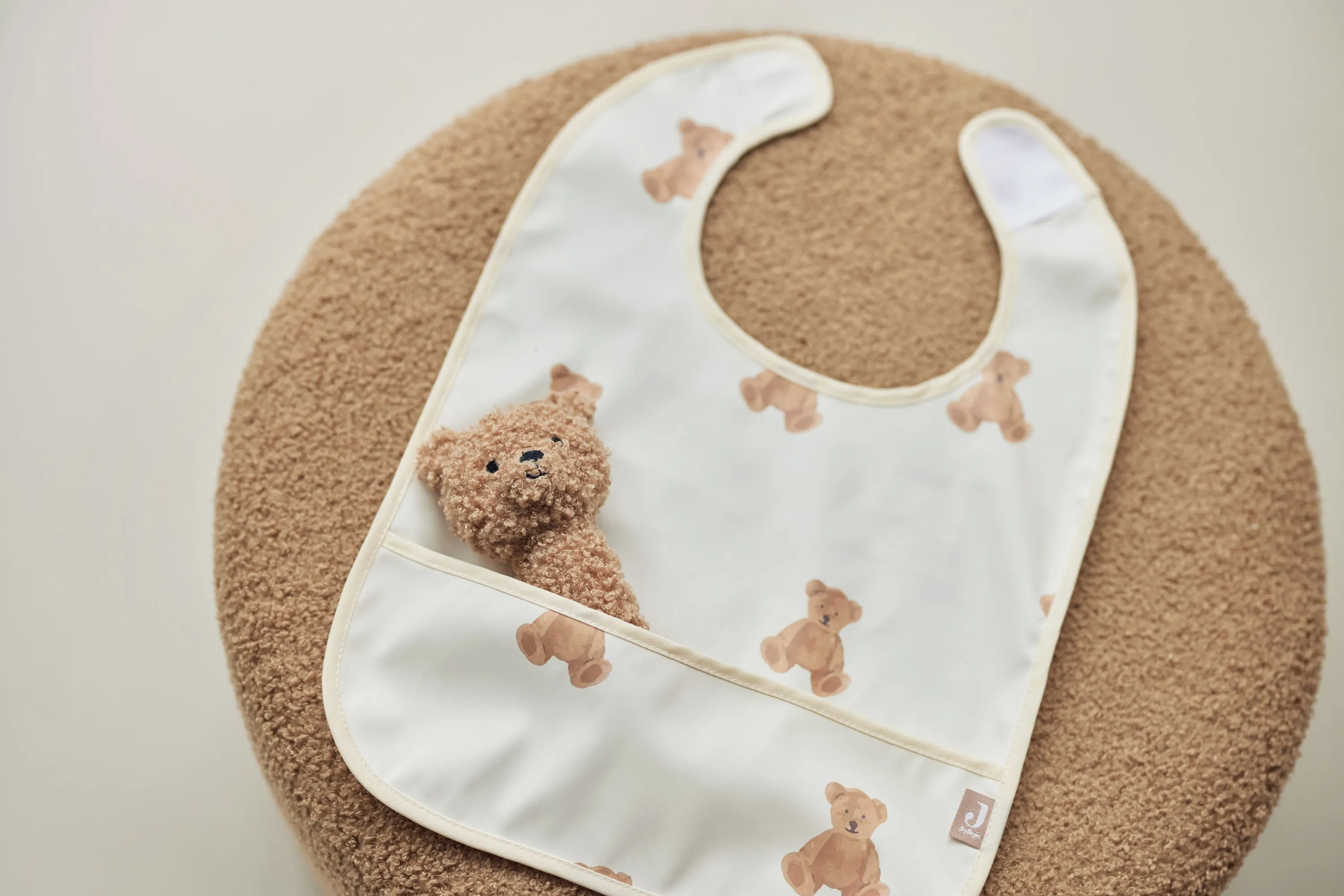 Bib Waterproof - Teddy Bear - 2 Pack