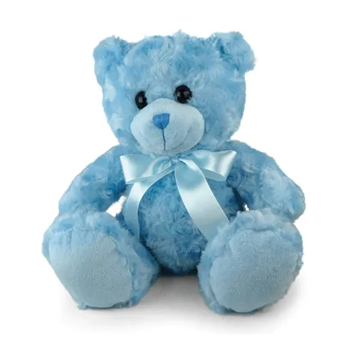 Blue Sitting Bear