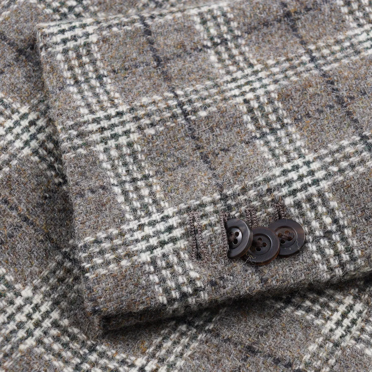 Boglioli Flannel Tweed Wool K-Jacket