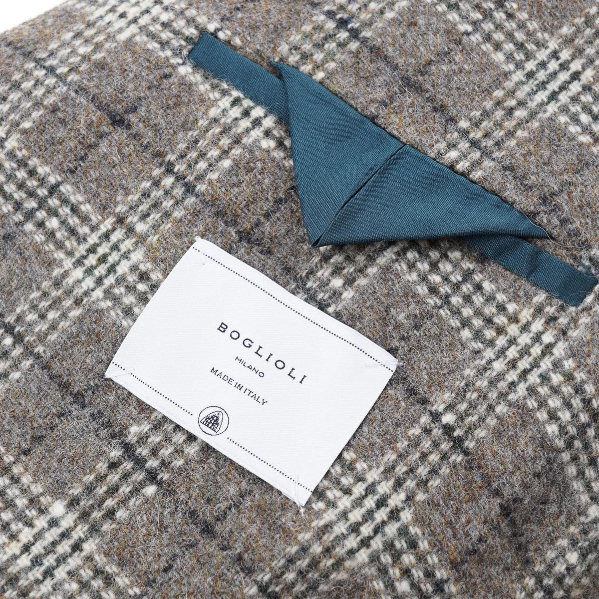 Boglioli Flannel Tweed Wool K-Jacket