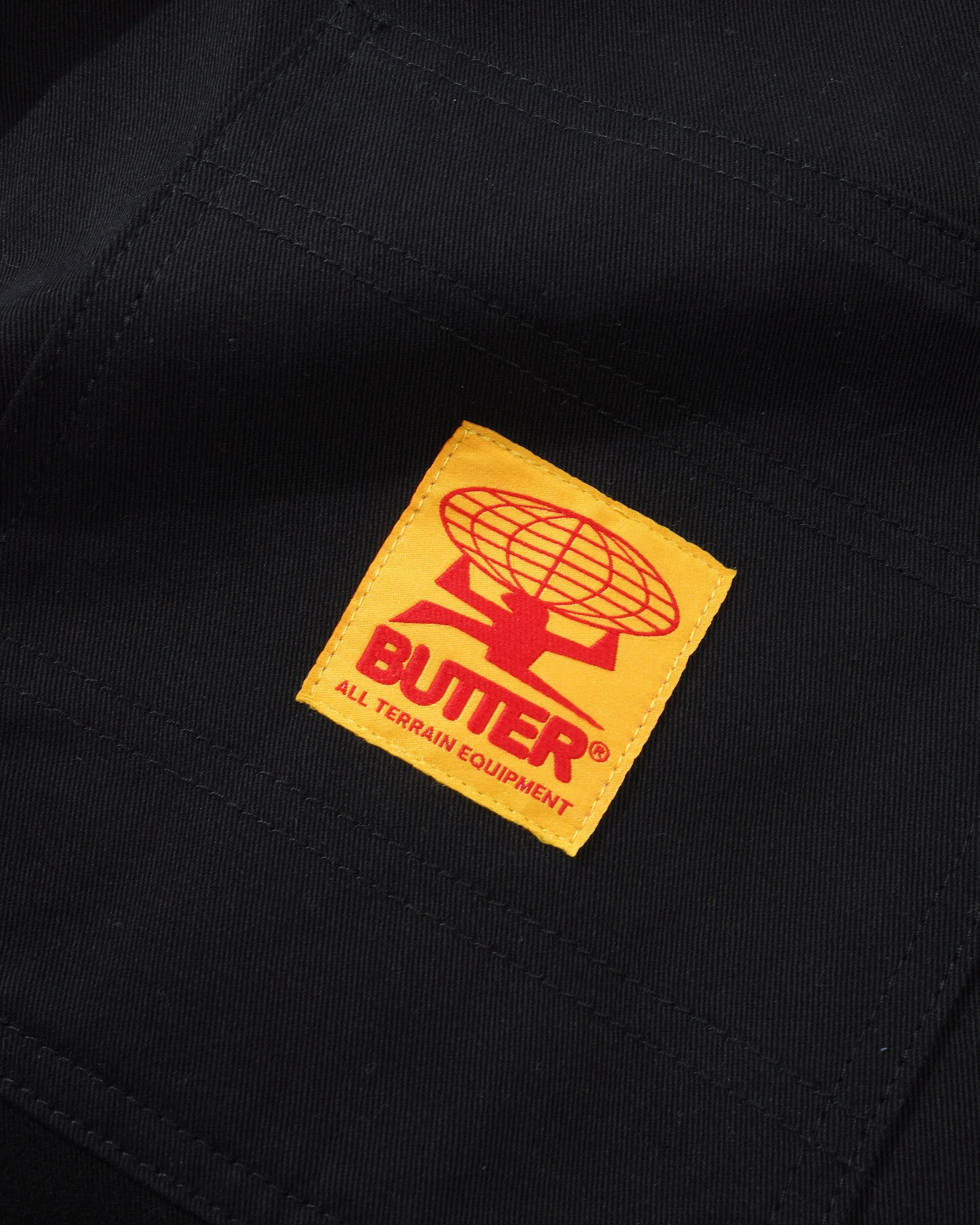 Butter Goods Field Cargo Pants Washed Black