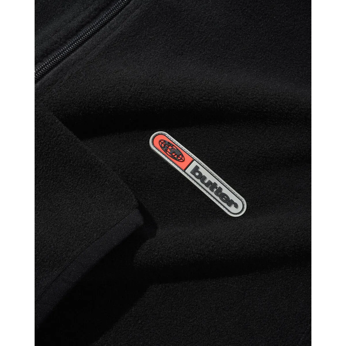 Butter Goods - Trail Polar Fleece Jacket Black