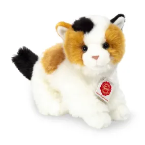 Calico Plush Kitty Cat 24 cm - plush soft toy by Teddy Hermann