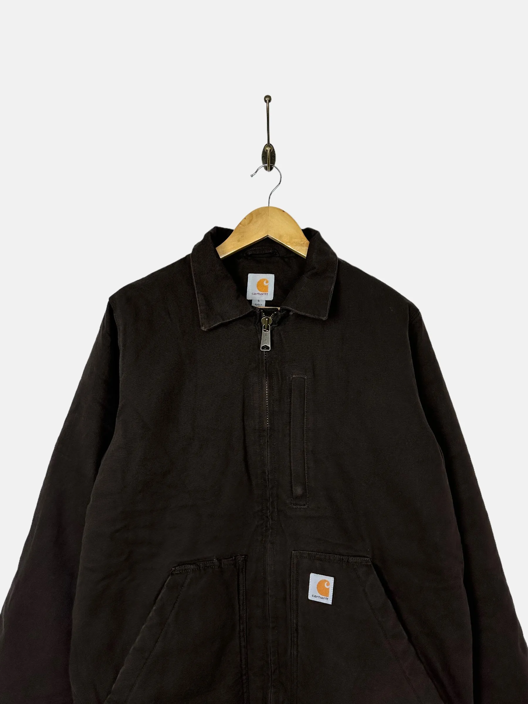 Carhartt Heavy Duty Sherpa Lined Vintage Jacket Size M