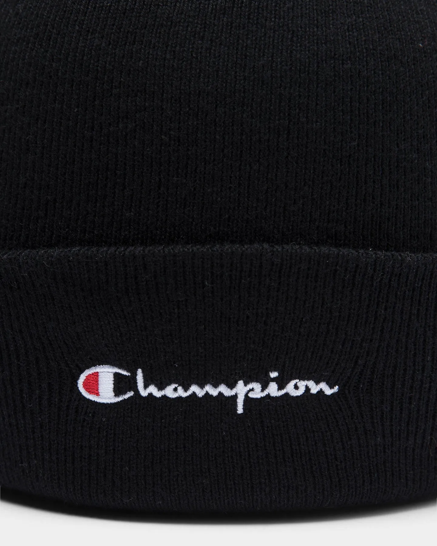 Champion Script Beanie Black