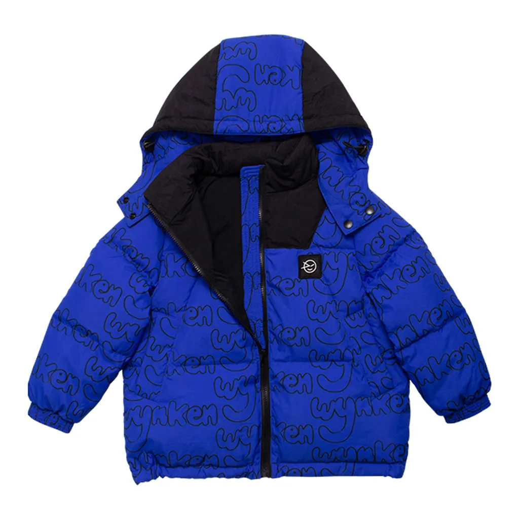 Coat Short Down Wynken Discovery Blue