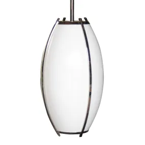 Contemporary Oblong Pendant Light