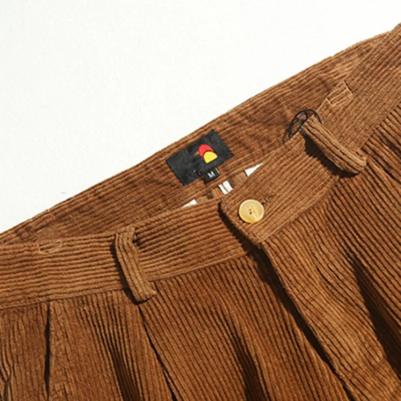 Corduroy Wide-leg Pants