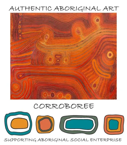 Corroboree Silk Scarf