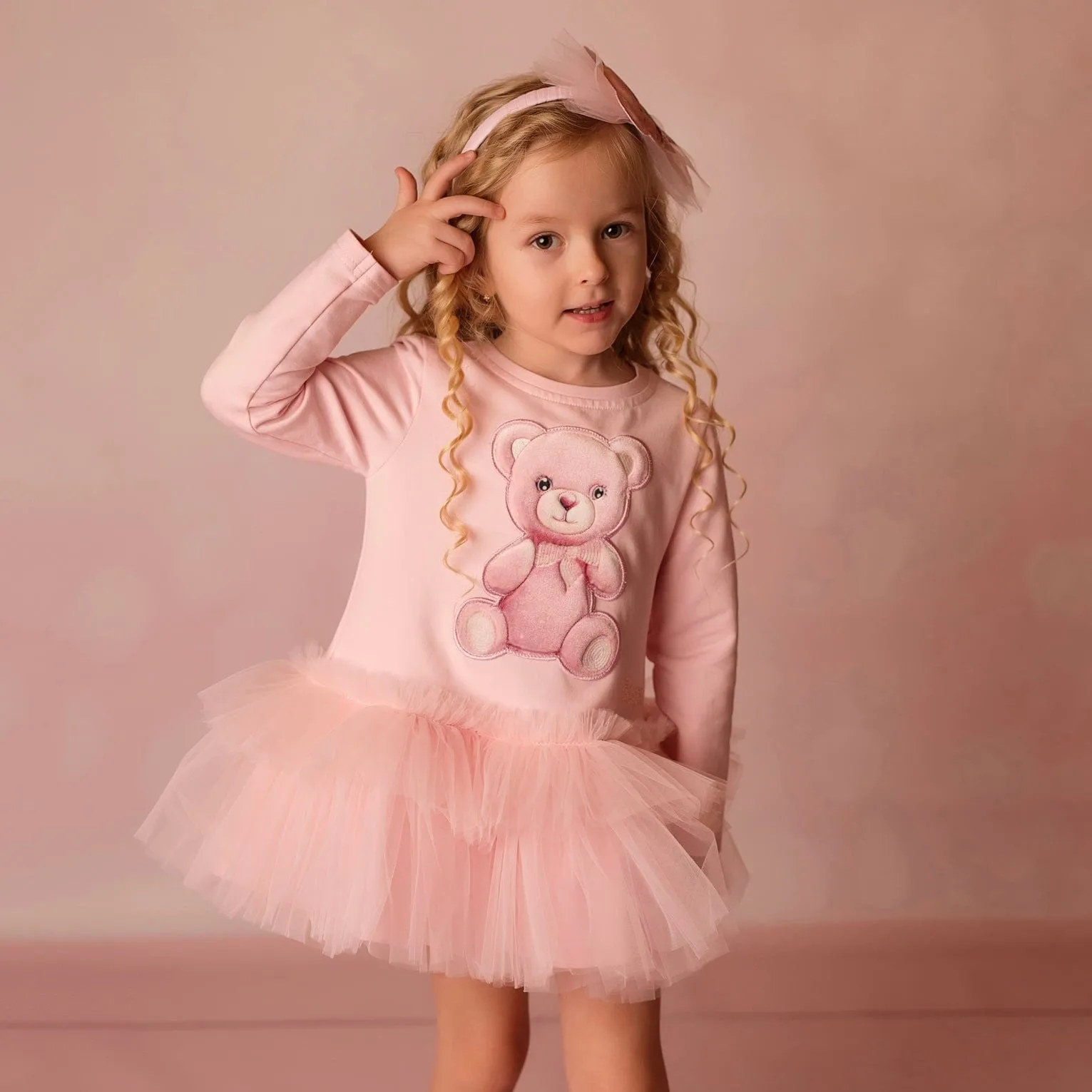 Daga - Teddy Bear Dream Dress - Pink