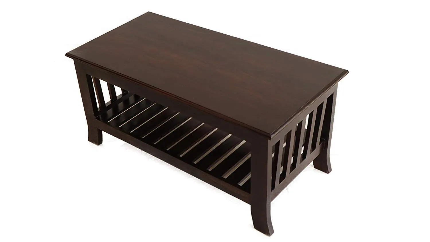 Delight Item Shop Contemporary Coffee table; Center table (Sheesham wood,Polished finish,Brown )