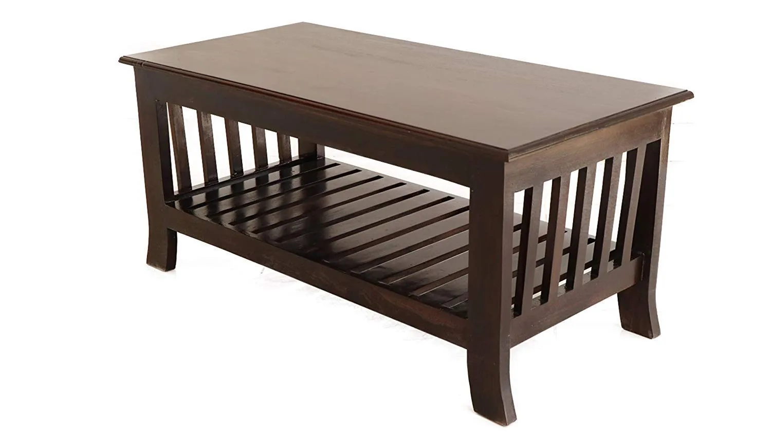 Delight Item Shop Contemporary Coffee table; Center table (Sheesham wood,Polished finish,Brown )