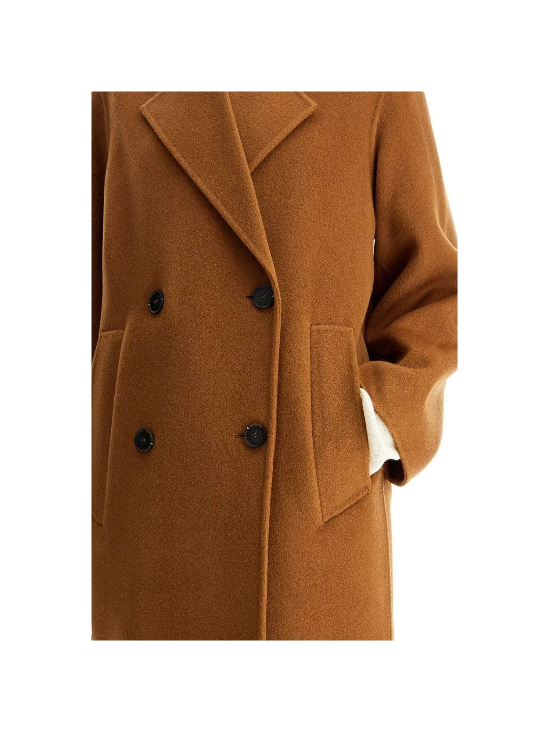 Double-Breasted Clara Wool Coat