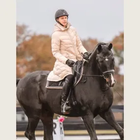 Dressage Queen Dream - Cream Duck Down Trainer's Riding Coat