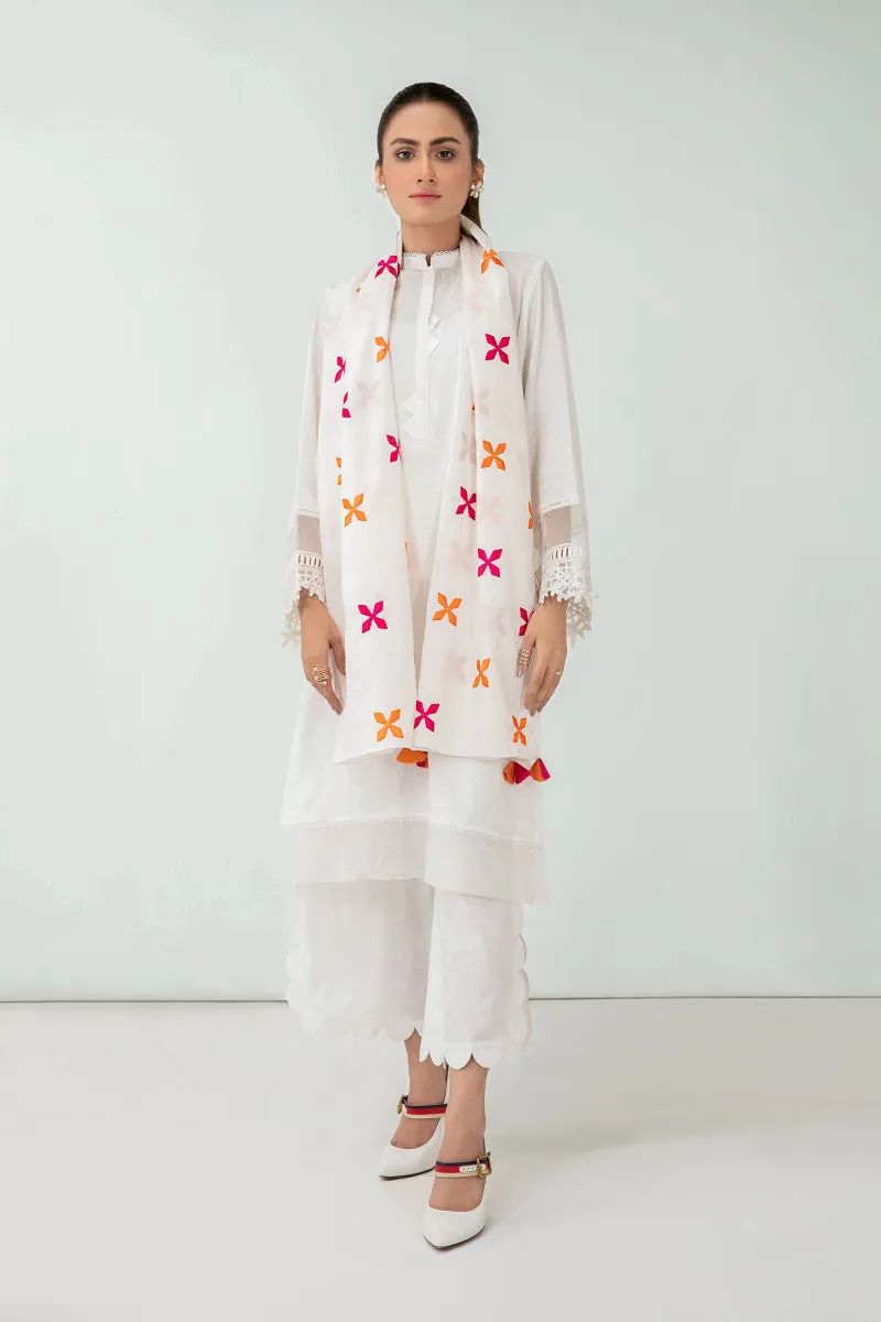 Dupatta Off White MB-SS21-171