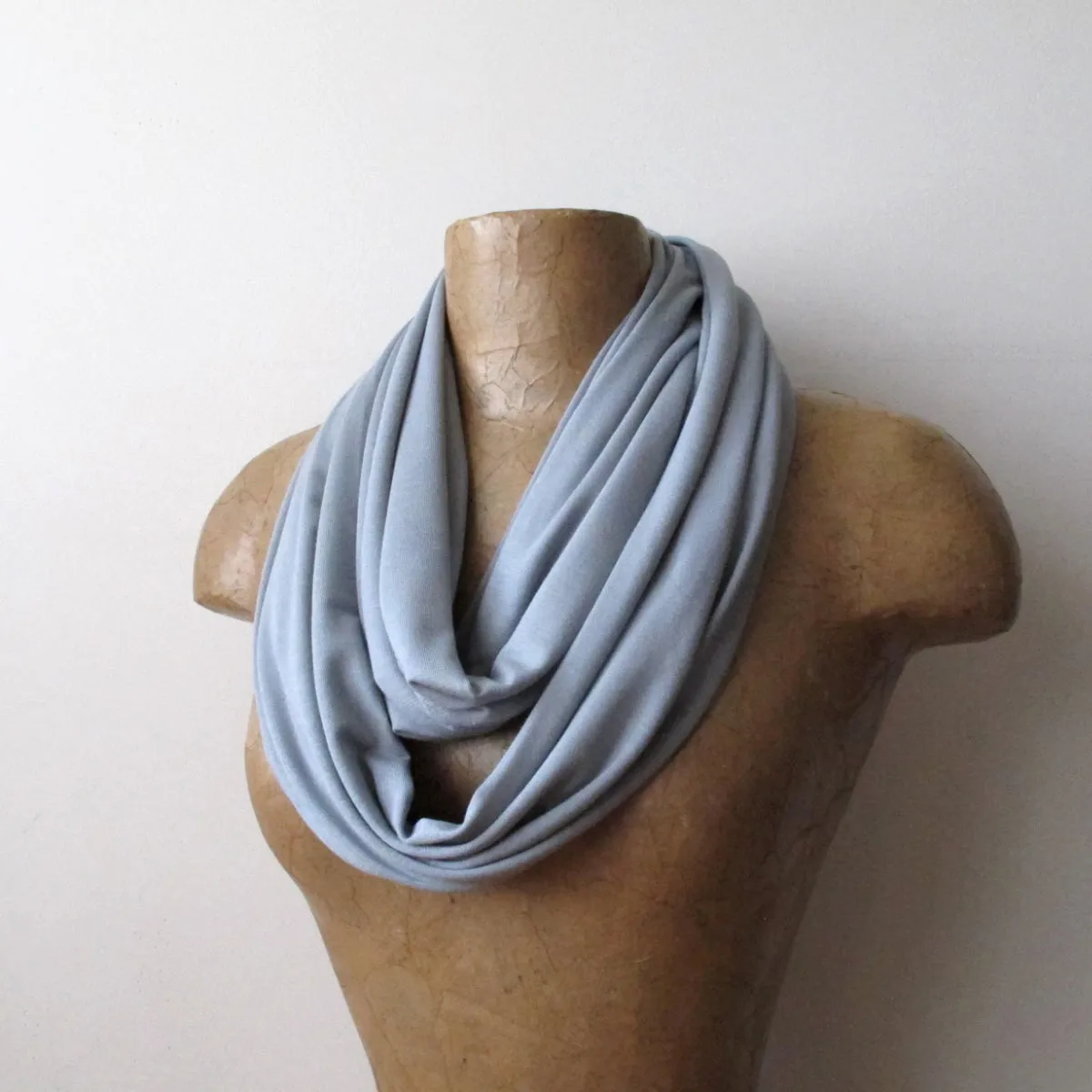 DUSTY BLUE Infinity Scarf