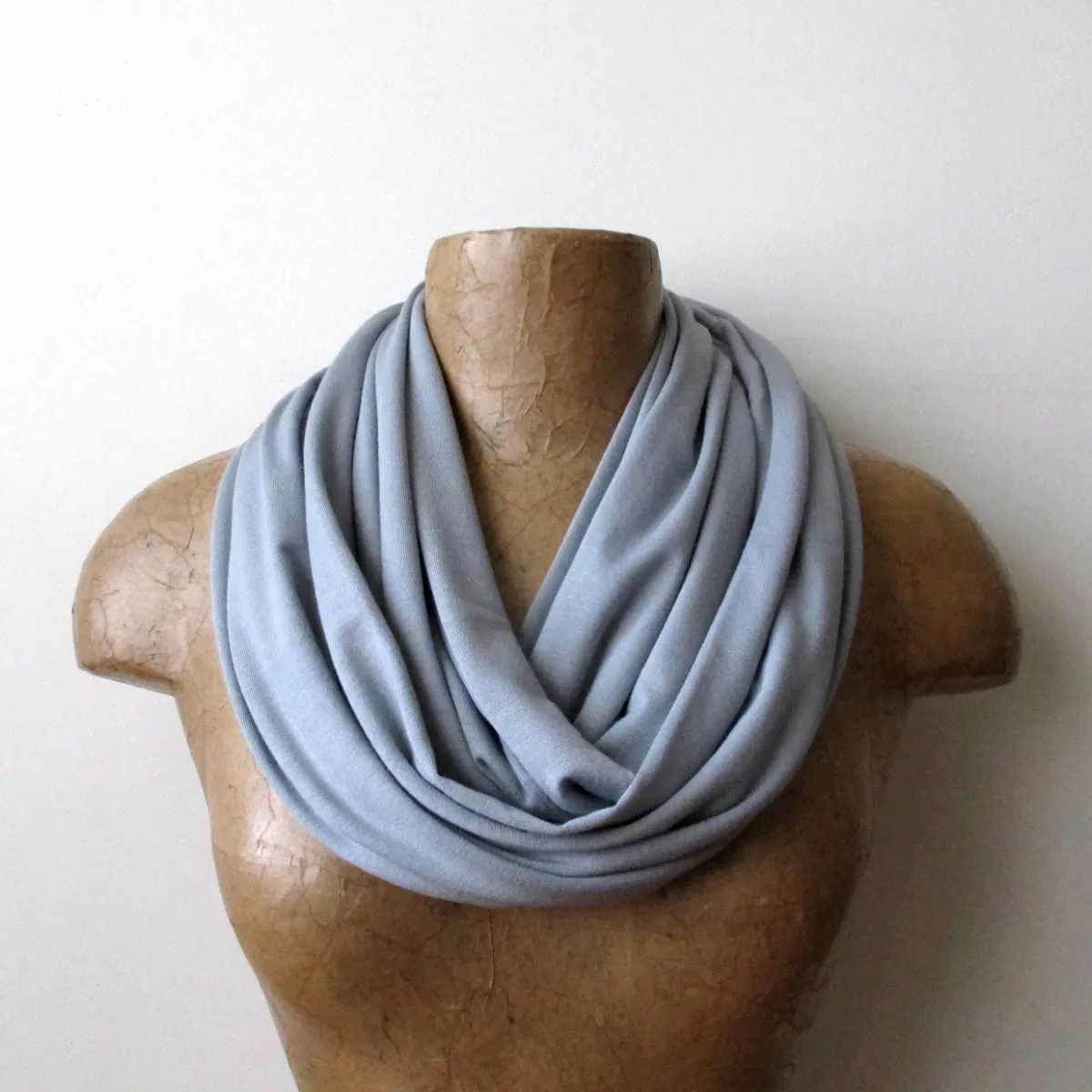 DUSTY BLUE Infinity Scarf