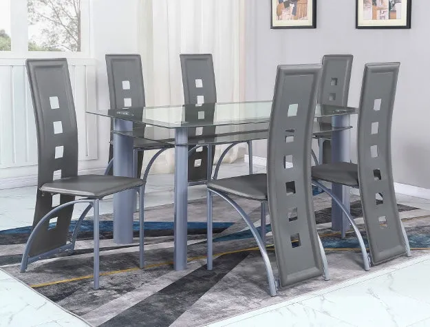 ECHO GREY DINING SET