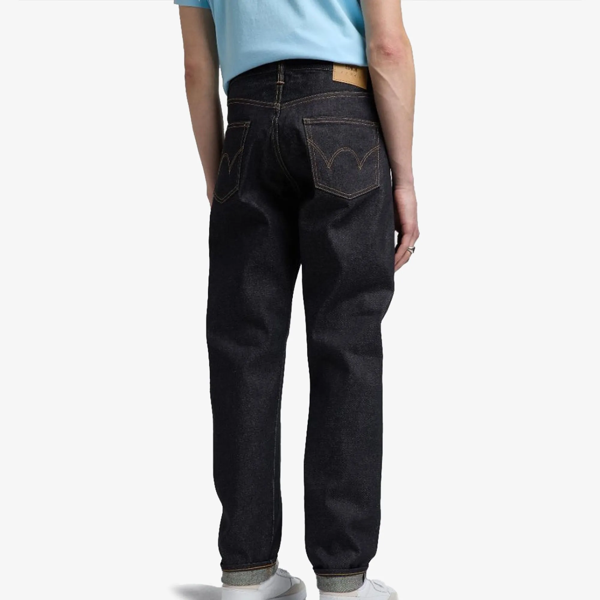 EDWIN | REGULAR TAPERED JEANS { BLUE