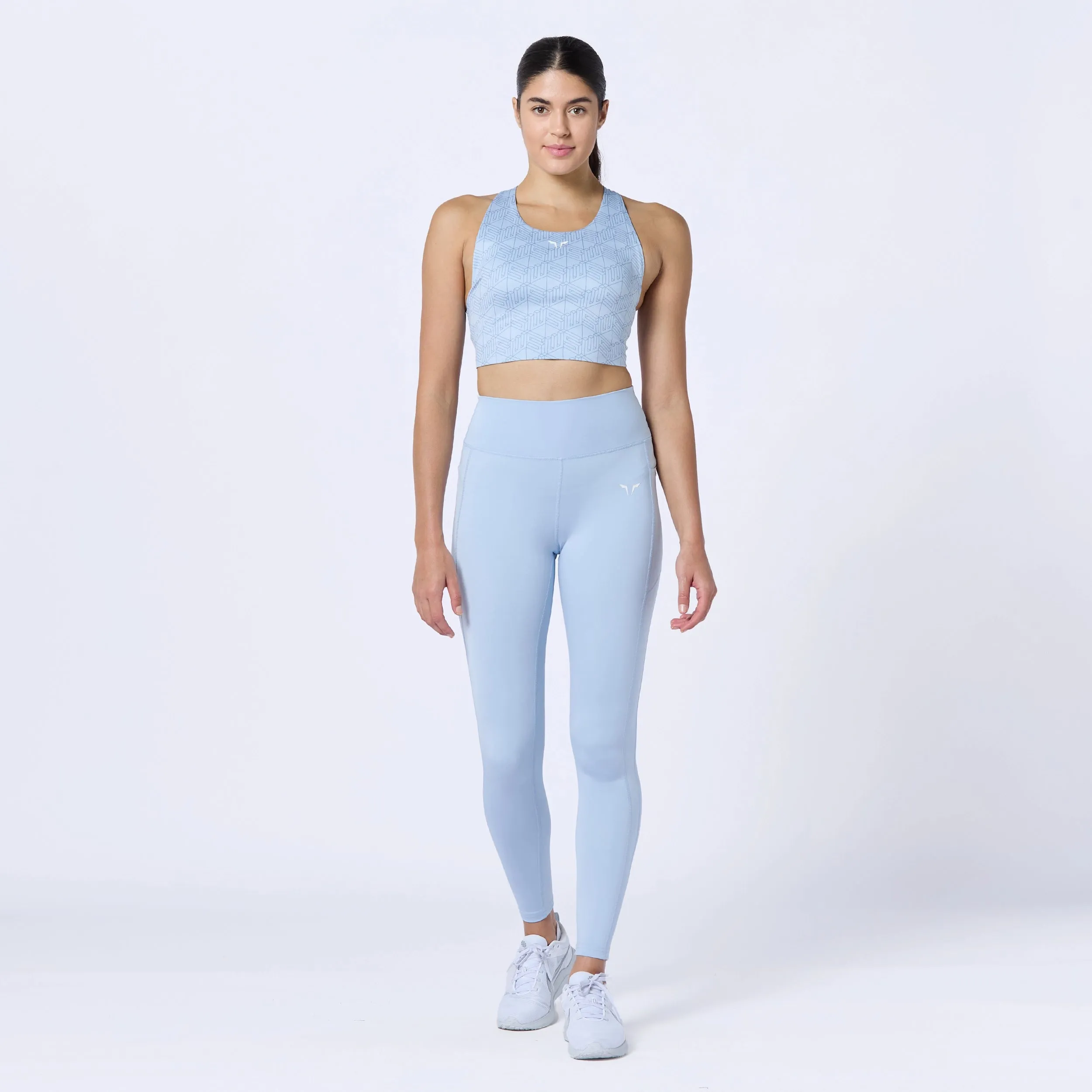 Essential High Waisted Leggings 27" - Skyway