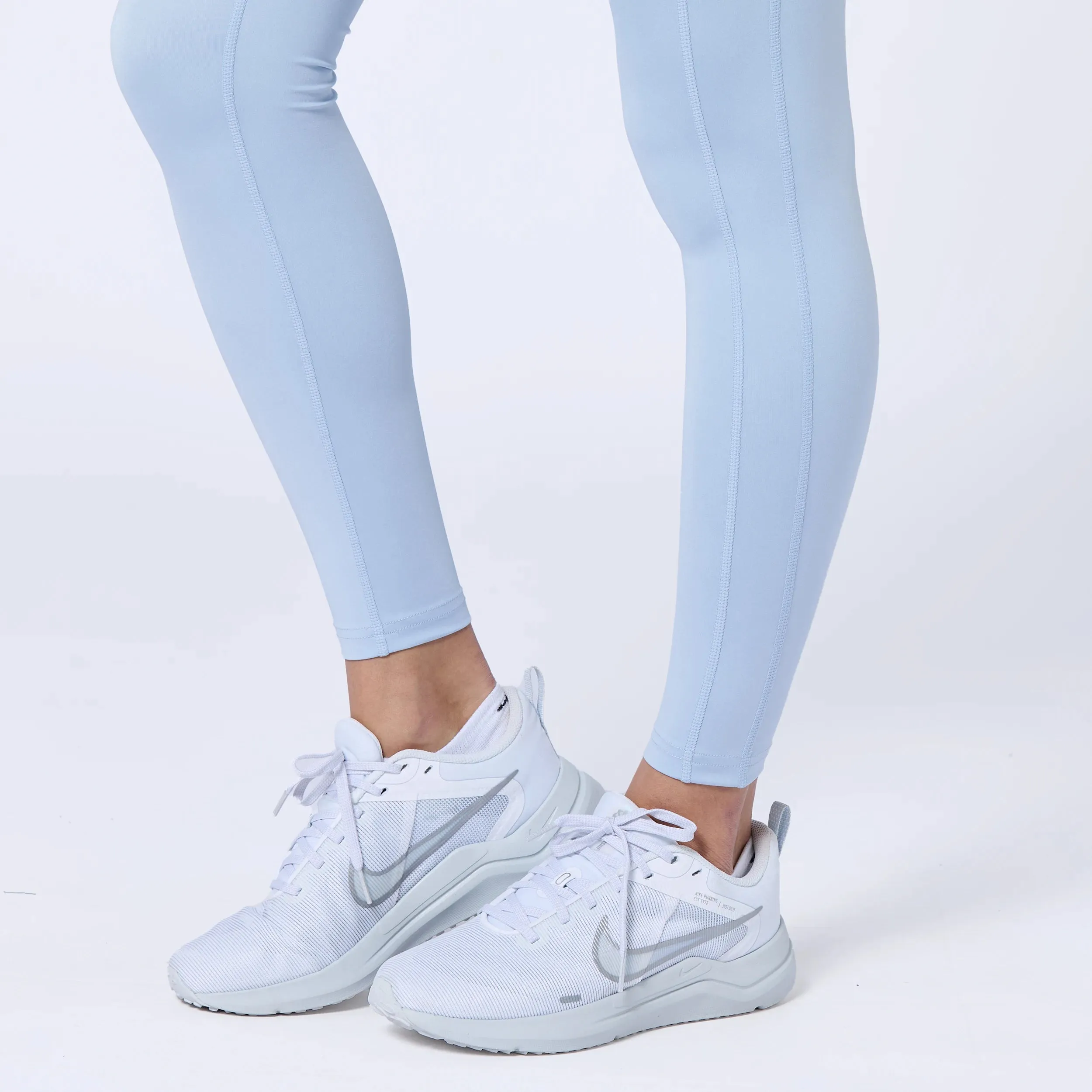 Essential High Waisted Leggings 27" - Skyway