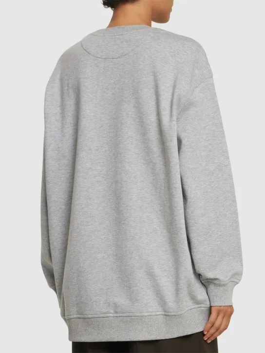 Etro   Embroidered logo jersey sweatshirt 