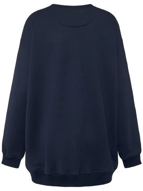 Etro   Embroidered logo jersey sweatshirt 