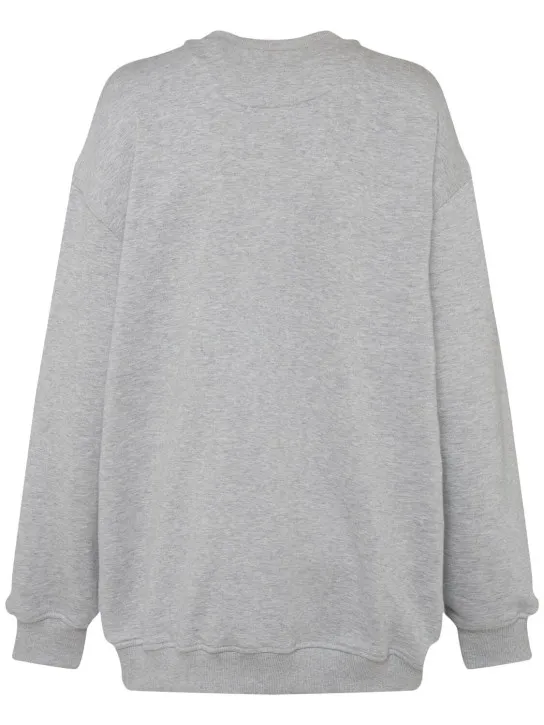 Etro   Embroidered logo jersey sweatshirt 