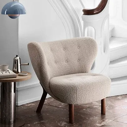 Eva Teddy Fabric Armchair