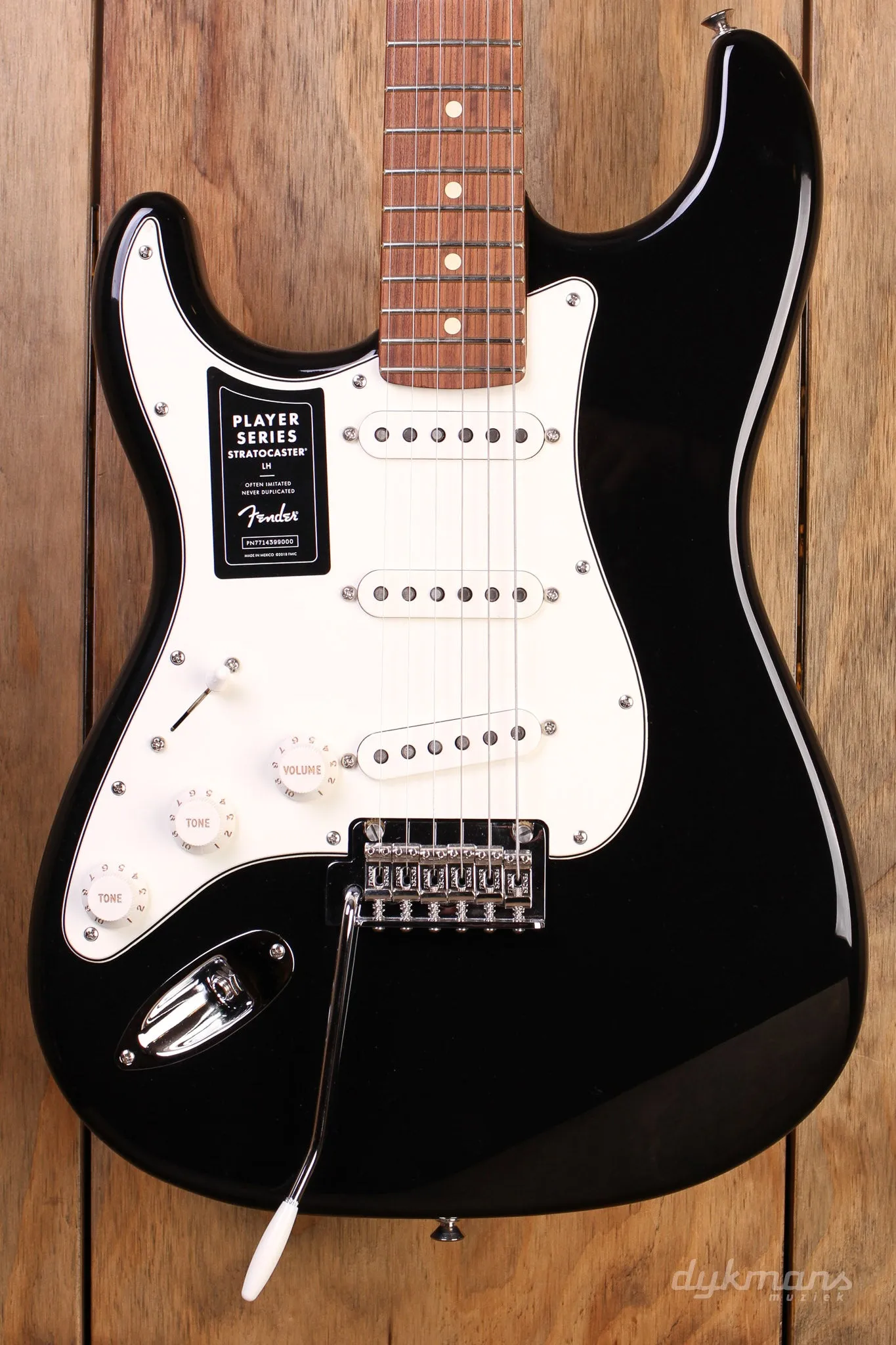 Fender Player Stratocaster Black Left Handed