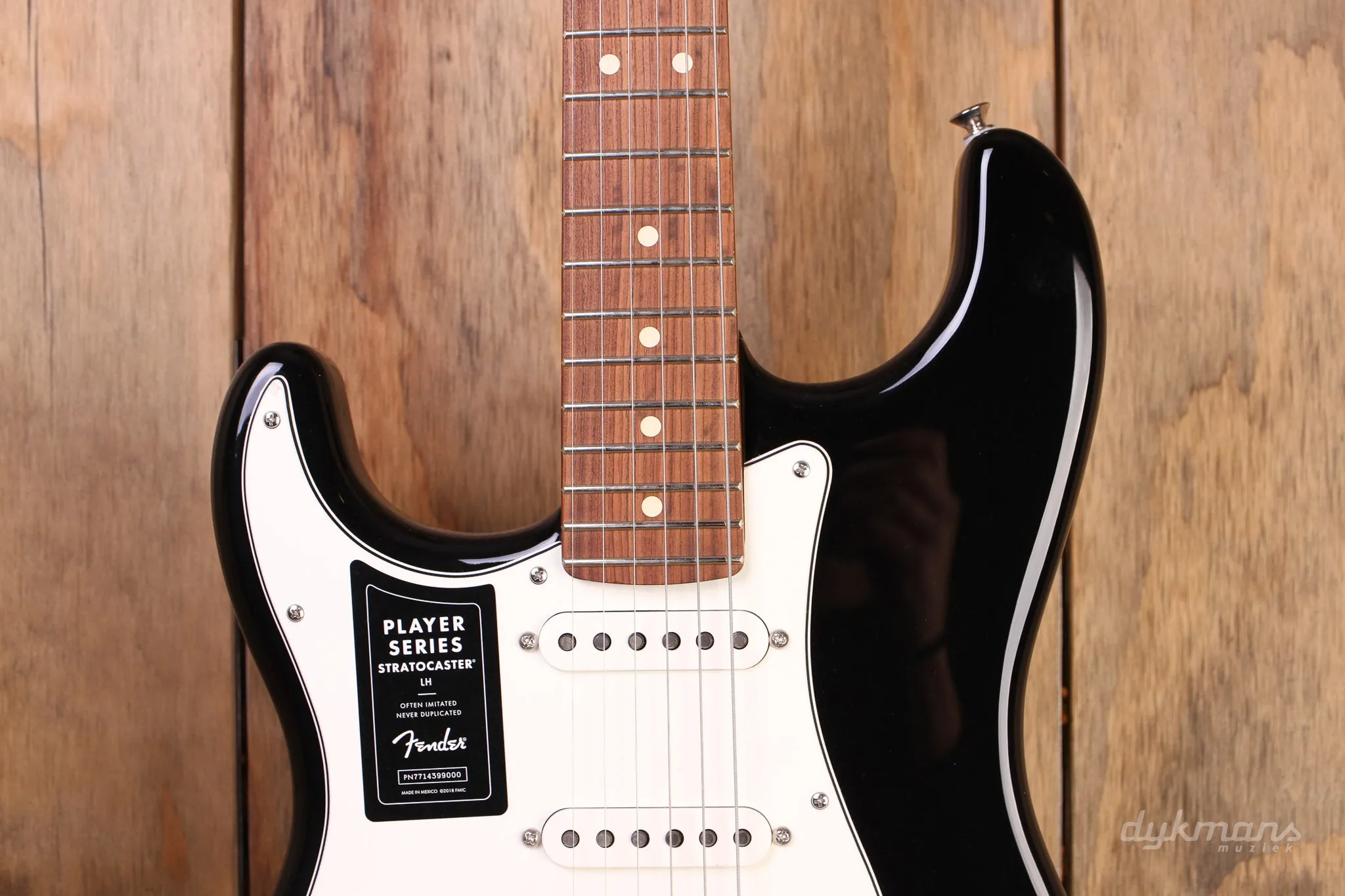 Fender Player Stratocaster Black Left Handed