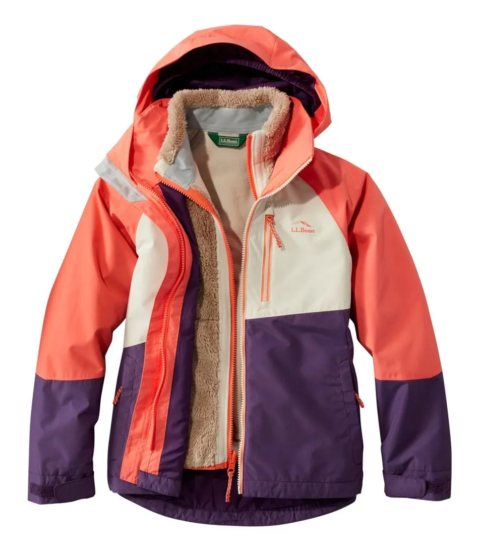 Fleece Lined Colorblock 3-in-1 Little Kids'