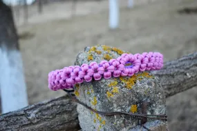 Flower braid Dog collar