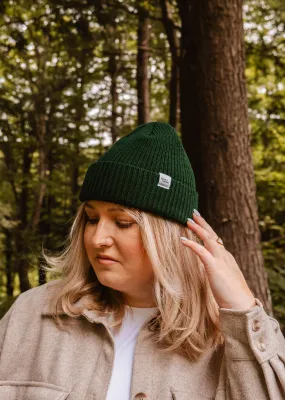 Forest Green Cap Super Puff Beanie