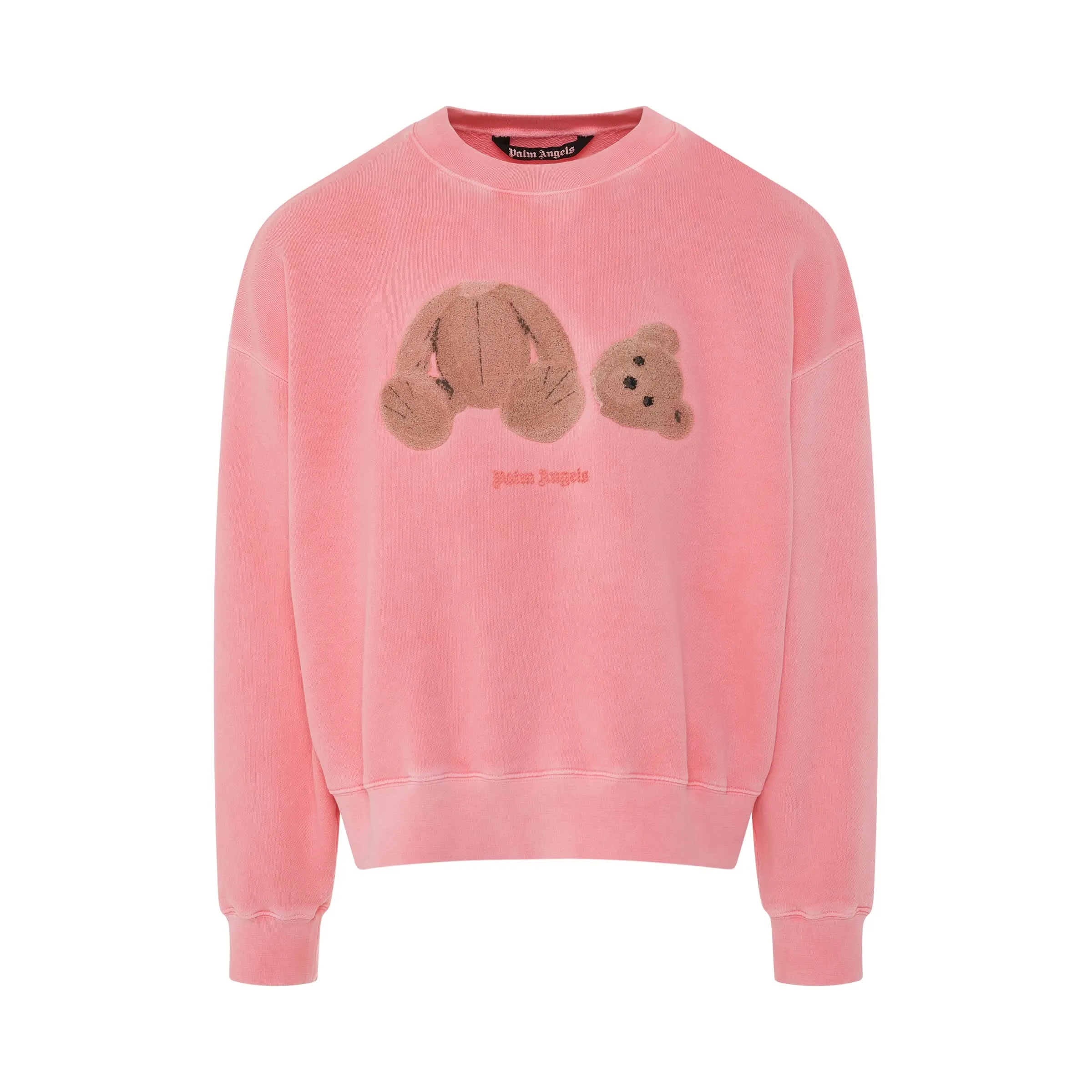 GD Bear Crewneck in Fuchsia Fluoro