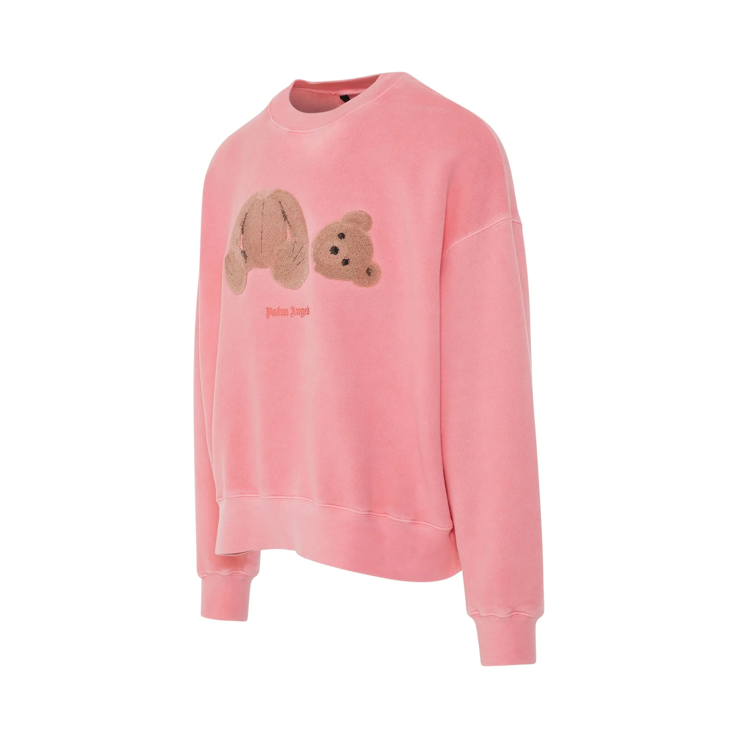 GD Bear Crewneck in Fuchsia Fluoro